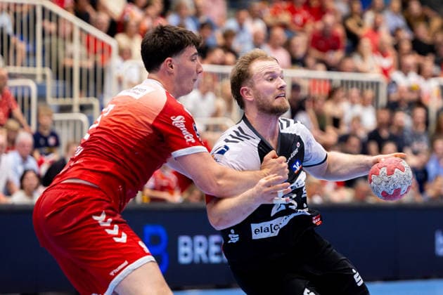 29.05.2026, 33. Spieltag der 2. Handball Bundesliga, TuSEM Essen - HSG Nordhorn-Lingen. Jaris Tobeler (HSG Nordhorn-Lingen). Essen Am Hallo NRW Deutschland xRHR-FOTO DEx Copyright: DennisxEwert RHR-FOTOx RHR-FOTO DE