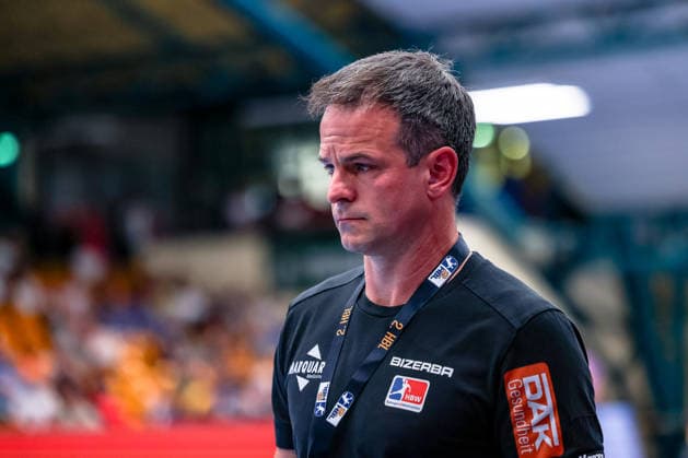 Matthias Flohr (HBW Balingen-Weilstetten, Chef Trainer) , Dessau-Rosslauer HV 06 vs. HBW Balingen-Weilstetten, Handball, 2. Bundesliga, 33. Spieltag, Saison 2025 26, 29.05.2026, Dessau-Rosslauer HV 06 vs. HBW Balingen-Weilstetten, Handball, 2. Bundesliga, 33. Spieltag, Saison 2025 26, 29.05.2026 Dessau-Rosslau Copyright: xEibner-Pressefoto LauraxRoemerx EP_LRR