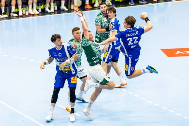 29.05.2026, GER, Handball, Maenner, Saison 25 26, Daikin 1.Bl, 30.Spieltag, ThSV Eisenach - Fuechse Berlin Felix Aellen (ThSV Eisenach,22) 99817 Eisenach Werner-Assmann-Halle Am Sportp Thueringen Deutschland