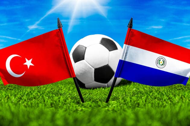 May 22, 2026: PHOTO MONTAGE, 2026 FIFA World Cup, WM, Weltmeisterschaft, Fussball National flags of Turkey and the Netherlands with a soccer ball on the field. Illustrative image for the group stage match on June 20 at the 2026 FIFA World Cup *** FOTOMONTAGE, Fußball-Weltmeisterschaft 2026: Nationalflaggen von Türkei und Niederlande mit Fußball auf Rasen. Symbolbild zum WM-Gruppenspiel am 20 Juni bei der FIFA Fussball-Weltmeisterschaft 2026