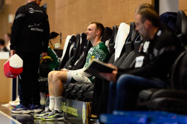 Mathias Gidsel (Fuechse Berlin, 19) kurz vorm Start der Zweiten Halbzeit. GER, ThSV Eisenach gegen Fuechse Berlin, 1. Daikin Handballbundesliga, Handball, 30. Spieltag, Saison 2025 2026, 29.05.2026 GER, ThSV Eisenach gegen Fuechse Berlin, 1. Daikin Handballbundesliga, Handball, 30. Spieltag, Saison 2025 2026, 29.05.2026 Eisenach Copyright: xEibner-Pressefoto MartinxHerbstx EP_MHT