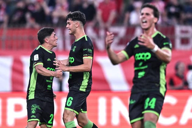 Db Monza 29 05 2026 - campionato di calcio serie B playoff Monza-Catanzaro foto Daniele Buffa Image nella foto: esultanza gol Fellipe Jack 