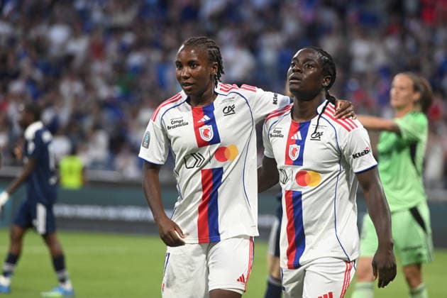 Football : OL Lyonnes vs Paris FC- final French Ligue Arkema - 29 05 2026 CHAWINGA Tabitha of OL Lyonnes scoring goal during the Final French Ligue Arkema match between OL Lyonnes and Paris FC at the Groupama stadium Lyon ,on May 29 2026 LYONFrance  Copyright: xMouradxAllilix