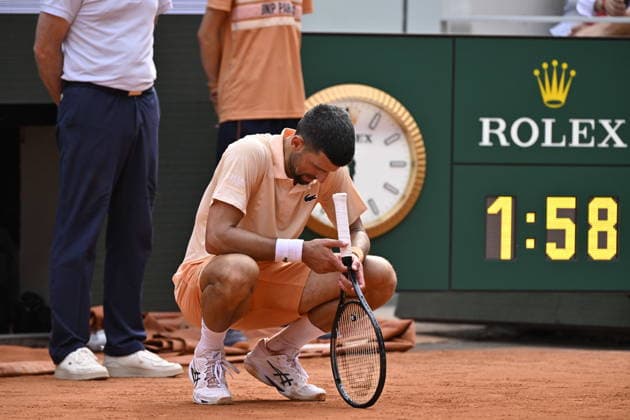 Tennis -Internationaux de France - Roland Garros 2026 - ITF - 29 05 2026 - Tennis -Internationaux de France - Roland Garros 2026 - ITF - 29 05 2026 - Novak Djokovic - Serbie ParisFrance  Copyright: xChryslenexCaillaud Psnewzx