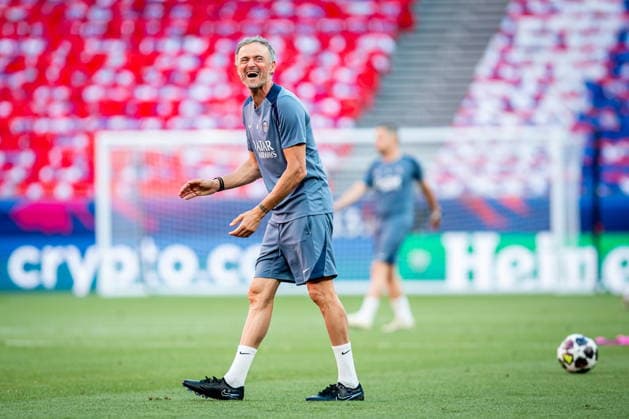 2026.05.29 Budapeszt Trening PSG przed finalem Ligi Mistrzow UEFA Final Ligi Mistrzow trening N z Luis Enrique Foto Mateusz Porzucek PressFocus 2026.05.29 Budapeszt Trening PSG przed finalem Ligi Mistrzow UEFA Champions League Final training session, Budapest, Puskas Arena Paris Saint Germain Luis Enrique Credit: Mateusz Porzucek PressFocus NEWSPIX.PL --- newspix.pl POLAND OUT! 