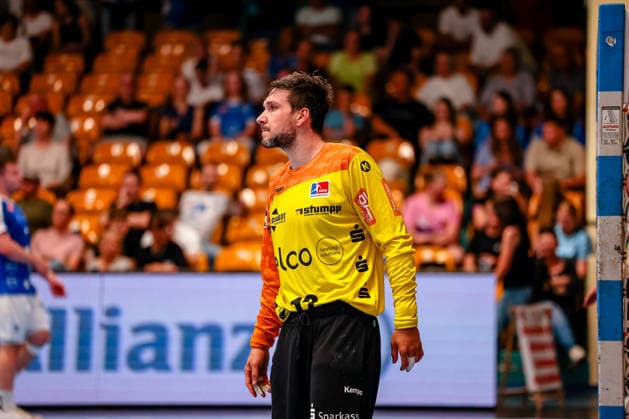 Daniel Rebmann (HBW Balingen-Weilstetten, 12), Dessau-Rosslauer HV 06 vs. HBW Balingen-Weilstetten, Handball, 2. Bundesliga, 33. Spieltag, Saison 2025 26, 29.05.2026, Dessau-Rosslauer HV 06 vs. HBW Balingen-Weilstetten, Handball, 2. Bundesliga, 33. Spieltag, Saison 2025 26, 29.05.2026 Dessau-Rosslau Copyright: xEibner-Pressefoto LauraxRoemerx EP_LRR