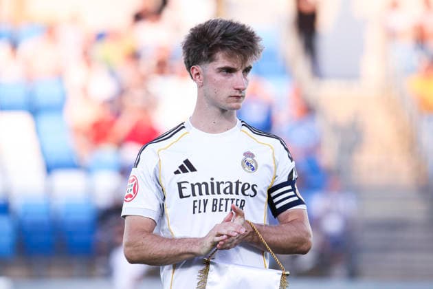 Real Madrid Castilla vs. CE Sabadell, on the playoff matchday of the 2025 26 Primera Federacion (Third Division of Spain) May 29, 2026, Madrid, Spain: Cesar Palacios during the Primera Division championship football match between Real Madrid Castilla and CD Sabadell on 29 May 2026 at Estadio Alfredo Di Stefano in Madrid, Spain. Madrid Madrid Spain *** Real Madrid Castilla vs CE Sabadell, on the playoff matchday of the 2025 26 Primera Federacion Third Division of Spain May 29, 2026, Madrid, Spain Cesar Palacios during the Primera Division championship football match between Real Madrid Castilla and CD Sabadell on 29 May 2026 at Estadio Alfredo Di Stefano in Madrid, Spain Madrid Madrid Madrid Spain Copyright: xAlejandroxMatiasx