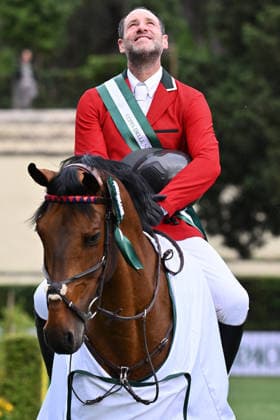 EQUITATION - International Equitation - Piazza di Siena - 93rd CSIO of Rome 2026 Photo by IPA ABACAPRESS.COM85168598 - Patricio PASQUEL (MEX) and CHAKKALOU PS with the Mexico Team wins the 93rd CSIO Roma 2026 Competition No. 5 - NATIONS CUP INTESA SANPAOLO Two rounds competition - h. 160 Prize Money: 220,000 Ä on May 29, 2026 at Piazza di Siena in Rome, Italy. Rome Italy  Copyright: xIPAxSport ABACAx