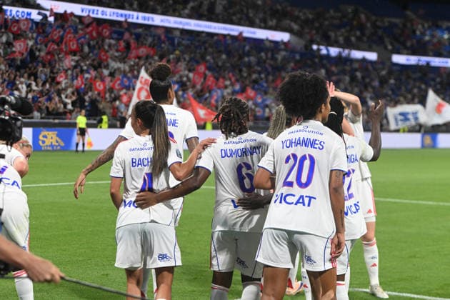 Football : OL Lyonnes vs Paris FC- final French Ligue Arkema - 29 05 2026 DUMORNAY Melchie of OL Lyonnes scoring goal during the Final French Ligue Arkema match between OL Lyonnes and Paris FC at the Groupama stadium Lyon ,on May 29 2026 LYONFrance  Copyright: xMouradxAllilix