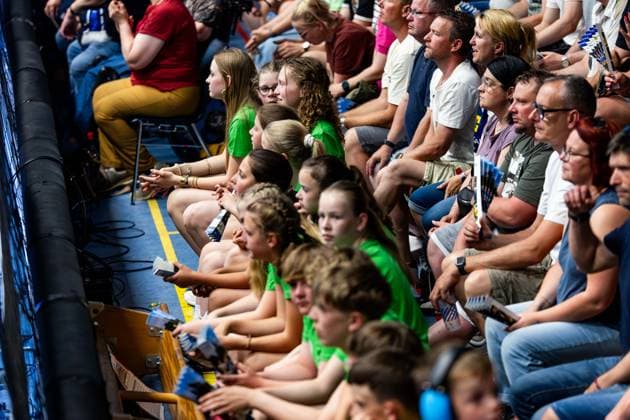 29.05.2026, GER, Handball, Maenner, Saison 25 26, Daikin 1.Bl, 30.Spieltag, ThSV Eisenach - Fuechse Berlin Einlaufkinder 99817 Eisenach Werner-Assmann-Halle Am Sportp Thueringen Deutschland