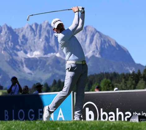 GOLF - Austrian Alpine Open KITZBÜHEL,AUSTRIA,29.MAY.26 - GOLF - DP World Tour, Austrian Alpine Open, GC Kitzbuehel-Schwarzsee-Reith. Image shows Nicolai Von Deligshausen (GER).  GEPAxpictures xAmirxBeganovic