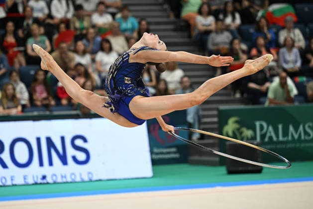 IPA85176333 - VARFOLOMEEV Darja (GER) during European Championships in Rhythmic gymnastics, Rhythmische Sportgymnastik, RSG Gymnastics in Varna, Bulgaria, May 30 2026  Copyright: xFilippoxTomasi IPAxSportx xx 85176333