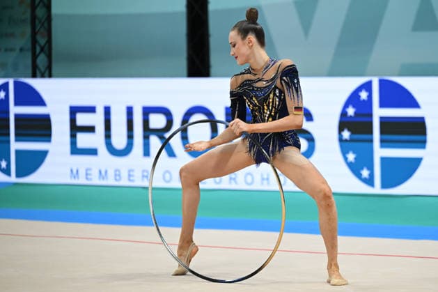 IPA85176336 - VARFOLOMEEV Darja (GER) during European Championships in Rhythmic gymnastics, Rhythmische Sportgymnastik, RSG Gymnastics in Varna, Bulgaria, May 30 2026  Copyright: xFilippoxTomasi IPAxSportx xx 85176336