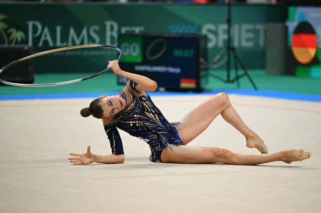 IPA85176347 - VARFOLOMEEV Darja (GER) during European Championships in Rhythmic gymnastics, Rhythmische Sportgymnastik, RSG Gymnastics in Varna, Bulgaria, May 30 2026  Copyright: xFilippoxTomasi IPAxSportx xx 85176347