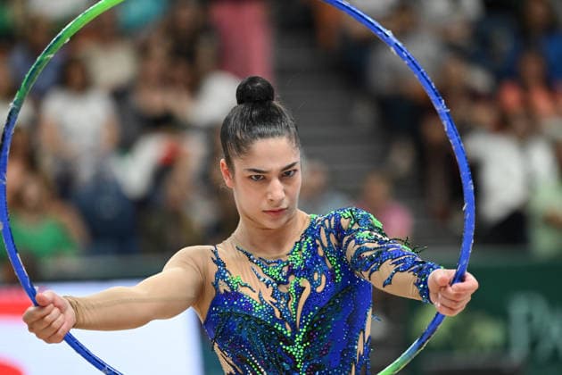 IPA85176854 - RAFFAELI Sofia (ITA) during European Championships in Rhythmic gymnastics, Rhythmische Sportgymnastik, RSG Gymnastics in Varna, Bulgaria, May 30 2026  Copyright: xFilippoxTomasi IPAxSportx xx 85176854