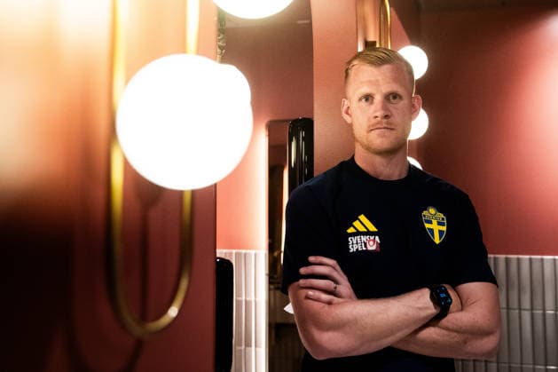 260530 Goalkeeper coach Linus Kandolin of the Swedish national football team pose for a portrait during a press event on May 30, 2026 in Stockholm. Photo: Axel Boberg BILDBYRAN COP 258 AX0106 fotboll football soccer fotball landskamp sverige sweden sverige a FIFA World Cup, WM, Weltmeisterschaft, Fussball vm bbeng Copyright: AXELxBOBERG BB260530AX003