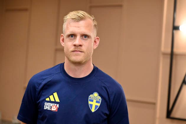 STOCKHOLM, SWEDEN 20260530 national team, Nationalteam goalkeeping coach Linus Kandolin during a press conference, PK, Pressekonferenz on Saturday with the national team s management staff at the players hotel Scandic Park ahead of the World Cup. STOCKHOLM SWEDEN x10050x
