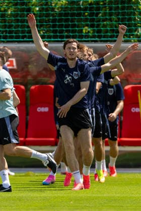SOCCER - AUT vs TUN, test match VIENNA,AUSTRIA,30.MAY.26 - SOCCER - OEFB international test match, Austria vs Tunisia, preview, training team AUT. Image shows Michael Gregoritsch (AUT).  GEPAxpictures xPhilippxBrem