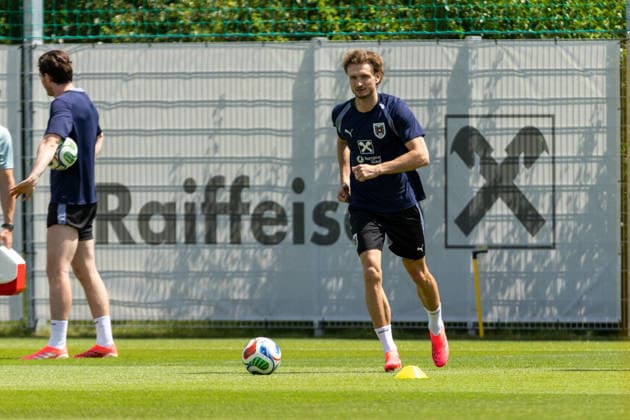 SOCCER - AUT vs TUN, test match VIENNA,AUSTRIA,30.MAY.26 - SOCCER - OEFB international test match, Austria vs Tunisia, preview, training team AUT. Image shows Paul Wanner (AUT).  GEPAxpictures xPhilippxBrem