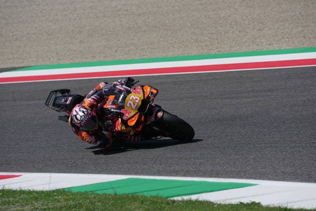 30.05.2026, Autodromo Internazionale del Mugello, Mugello, MotoGP Grosser Preis von Italien 2026 ,im Bild Enea Bastianini (ITA), Red Bull KTM Tech3 (Photo by Hasan Bratic DeFodi Images) -