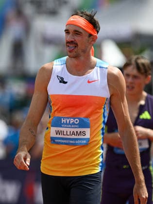 ATHLETICS - Hypomeeting Goetzis 2026 GOETZIS,AUSTRIA,30.MAY.26 - ATHLETICS - World Athletics Combined Events Tour, Hypomeeting, decathlon, 100m. Image shows Harrison Williams (USA).  GEPAxpictures xOliverxLerch