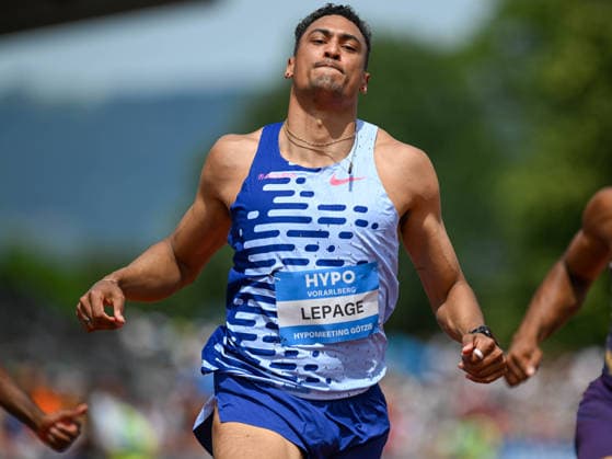 ATHLETICS - Hypomeeting Goetzis 2026 GOETZIS,AUSTRIA,30.MAY.26 - ATHLETICS - World Athletics Combined Events Tour, Hypomeeting, decathlon, 100m. Image shows Pierce Lepage (CAN).  GEPAxpictures xOliverxLerch