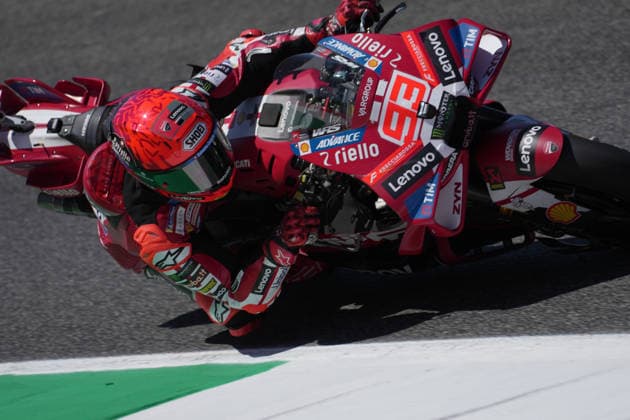 30.05.2026, Autodromo Internazionale del Mugello, Mugello, MotoGP Grosser Preis von Italien 2026 ,im Bild Marc Marquez (ESP), Ducati Lenovo Team (Photo by Hasan Bratic DeFodi Images) -