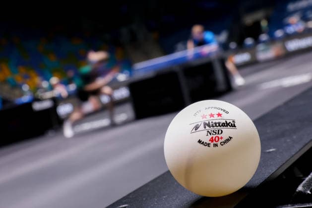 Illustrative image: Table tennis, Tischtennis and a table tennis ball during the semifinal matches of the Liebherr TTBL Final4 at the Süwag Energie ARENA on May 30, 2026, in Frankfurt, Germany Copyright: JoaquimxFerreira