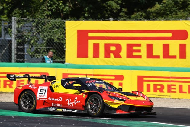 IPA85179357 - 51 Ferrari 296 GT3 EVO - AF Corse (Matias ZAGAZETA PER, Jeff MACHIELS BEL, Gilles STADSBADER BEL) during 3 Hours of the GT World Challenge on May 30, 2026 at Monza Autodrome, Italy during Monza - Round 3, GT World Challenge race in Monza, Italy, May 30 2026  Copyright: xValerioxOrigo IPAxSportx xx 85179357