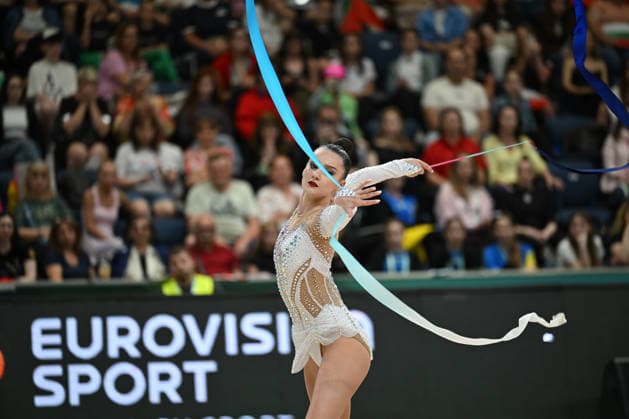IPA85179904 - HARNASKO Alina (BLR) during European Championships in Rhythmic gymnastics, Rhythmische Sportgymnastik, RSG Gymnastics in Varna, Bulgaria, May 30 2026  Copyright: xFilippoxTomasi IPAxSportx xx 85179904