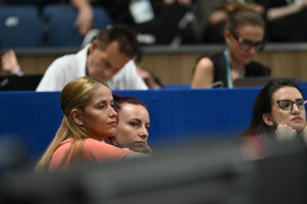 IPA85179933 - EChVARNA captured at Palace of Culture and Sports, Varna on 30.May.2026 by Filippo Tomasi Photography during European Championships in Rhythmic gymnastics, Rhythmische Sportgymnastik, RSG Gymnastics in Varna, Bulgaria, May 30 2026  Copyright: xFilippoxTomasi IPAxSportx xx 85179933