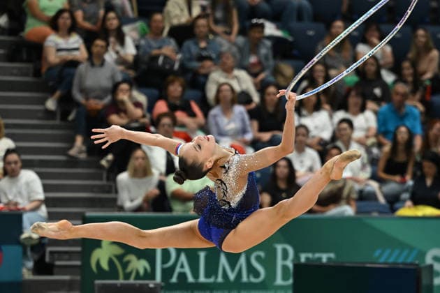 IPA85179934 - BORISOVA Mariia (RUS) during European Championships in Rhythmic gymnastics, Rhythmische Sportgymnastik, RSG Gymnastics in Varna, Bulgaria, May 30 2026  Copyright: xFilippoxTomasi IPAxSportx xx 85179934