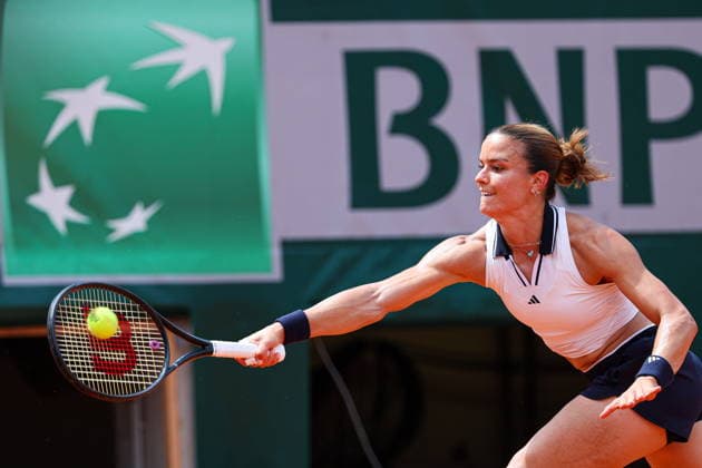 2026.05.30 Paryz Tenis French Open Roland Garros 2026 Maria Sakkari - Maja Chwalinska N z Maria Sakkari Foto Pawel Andrachiewicz PressFocus 2026.05.30 Paris Tennis - French Open Roland Garros 2026 Maria Sakkari - Maja Chwalinska Maria Sakkari Credit: Pawel Andrachiewicz PressFocus NEWSPIX.PL --- newspix.pl POLAND OUT! 