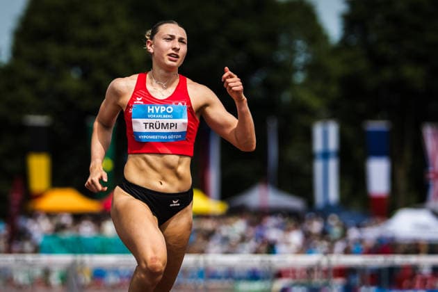 51. Hypomeeting, Goetzis (AT), 30.05.2026 GOETZIS, SWITZERLAND - MAY 30: Liana TRUEMPI of Switzerland competes in the 100 m hurdles of the womens heptathlon at the 51. Hypomeeting, Goetzis (AT) on May 30, 2026 in Goetzis, Switzerland. Copyright: xBEAUTIFULxSPORTS UlfxSchillerx