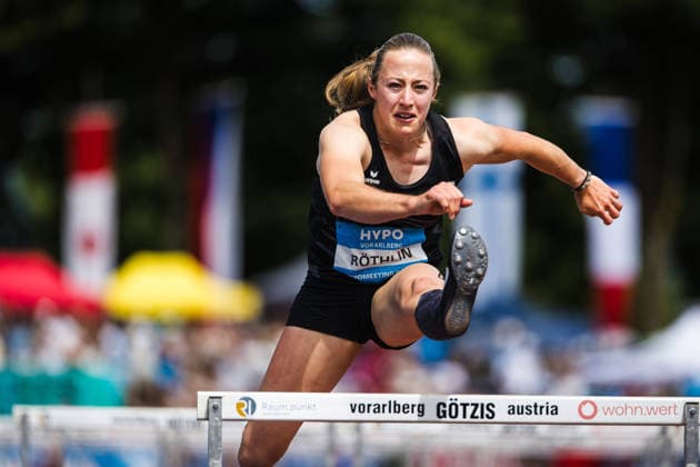 51. Hypomeeting, Goetzis (AT), 30.05.2026 GOETZIS, SWITZERLAND - MAY 30: Sandra ROETHLIN of Switzerland competes in the 100 m hurdles of the womens heptathlon at the 51. Hypomeeting, Goetzis (AT) on May 30, 2026 in Goetzis, Switzerland. Copyright: xBEAUTIFULxSPORTS UlfxSchillerx