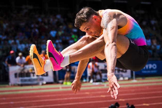 51. Hypomeeting, Goetzis (AT), 30.05.2026 GOETZIS, SWITZERLAND - MAY 30: Simon EHAMMER of Switzerland competes in the long jump of the mens decathlon at the 51. Hypomeeting, Goetzis (AT) on May 30, 2026 in Goetzis, Switzerland. Copyright: xBEAUTIFULxSPORTS UlfxSchillerx
