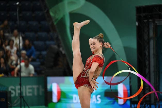 OTHER - Gymnastics - European Championships in Rhythmic gymnastics, Rhythmische Sportgymnastik, RSG Photo by IPA ABACAPRESS.COM85179899 - DRAGAS Tara (ITA) during European Championships in Rhythmic Gymnastics, Gymnastics in Varna, Bulgaria, May 30 2026 Varna Bulgaria  Copyright: xIPAxSport ABACAx