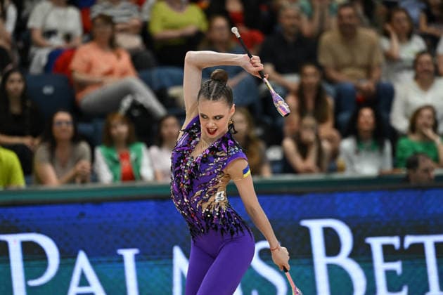 OTHER - Gymnastics - European Championships in Rhythmic gymnastics, Rhythmische Sportgymnastik, RSG Photo by IPA ABACAPRESS.COM85179932 - ONOFRIICHUK Taisiia (UKR) during European Championships in Rhythmic Gymnastics, Gymnastics in Varna, Bulgaria, May 30 2026 Varna Bulgaria  Copyright: xIPAxSport ABACAx