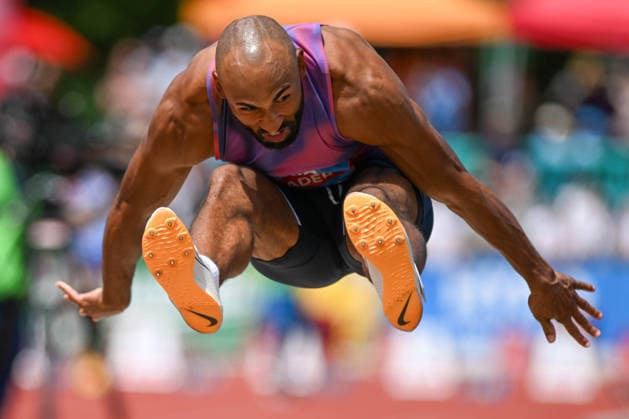 ATHLETICS - Hypomeeting Goetzis 2026 GOETZIS,AUSTRIA,30.MAY.26 - ATHLETICS - World Athletics Combined Events Tour, Hypomeeting, decathlon, long jump. Image shows Damian Warner (CAN).  GEPAxpictures xOliverxLerch