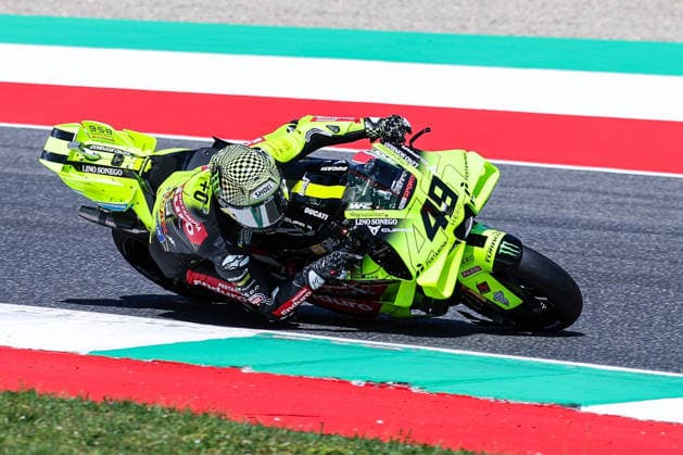MOTORS - MotoGP - Italian Grand Prix Photo by IPA ABACAPRESS.COM85182141 - Fabio Di Giannantonio of Italy and Pertamina Enduro VR46 Racing Team seen during MotoGP GP7 Brembo Grand Prix of Italy - Qualifying at Mugello Circuit in Scarperia e San Piero, Italy Mugello Italy  Copyright: xIPAxSport ABACAx