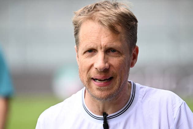 30.05.2026, xsvx, Fussball Langholz Cup 2026, v.l. Oliver Oli Pocher Wiesbaden