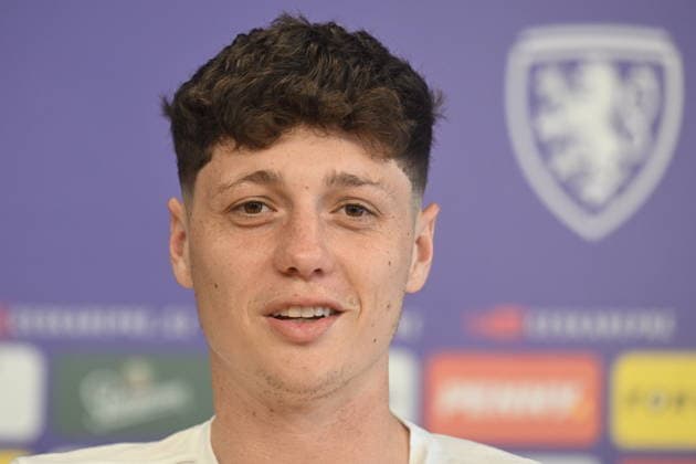 Ladislav Krejci of Czech Republic attends the press conference, PK, Pressekonferenz prior to the friendly soccer match Czech Republic vs Kosovo, Prague, Czech Republic, May 30, 2026. (CTKxPhoto MichaelaxRihova) CTKPhotoP2026053003026  CTKPhotoP2026053003026