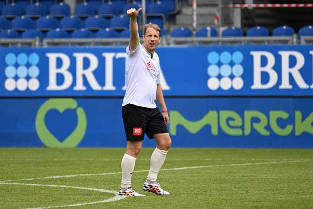 30.05.2026, xsvx, Fussball Langholz Cup 2026, v.l. Oliver Oli Pocher Wiesbaden