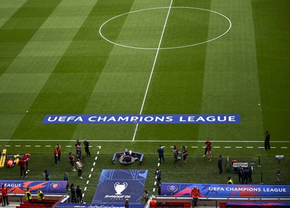 Ahead of the UEFA Champions League final in Budapest BUDAPEST, HUNGARY - MAY 30: A general view of the Puskas Arena ahead of the UEFA Champions League final match between Paris Saint-Germain (PSG) and Arsenal in Budapest, Hungary, on May 30, 2026. Halil Sagirkaya Anadolu Budapest Hungary. Editorial use only. Please get in touch for any other usage.  Copyright: x2026xAnadoluxHalilxSagirkayax