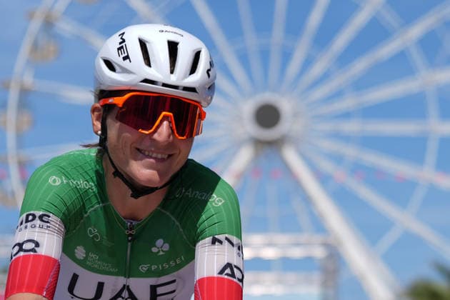 Italy™s Elisa Longo Borghini of UAE Team ADQ™s during Stage 1 of the Giro d™Italia Women, from Cesenatico to Ravenna, Italy, Saturday, May 30, 2026  Copyright: xDavidexSpada LaPressex