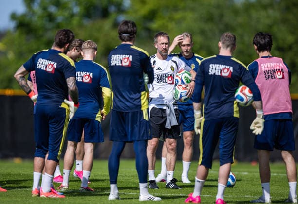 260530 Head coach Graham Potter of the Swedish national football team at a training session on May 30, 2026 in Stockholm. Photo: Caisa Rasmussen BILDBYRAN COP 353 CR0046 fotboll football soccer fotball landskamp träning practice training sverige sweden sverige a FIFA World Cup, WM, Weltmeisterschaft, Fussball vm bbeng Copyright: CAISAxRASMUSSEN BB260530CR037
