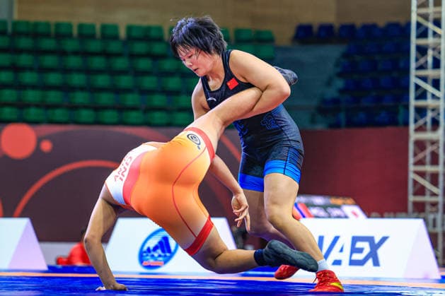 U17, U 17 Wrestling Asian Championships 65kg WW - Siyu Wei (CHN) df. Antra Antra (IND)