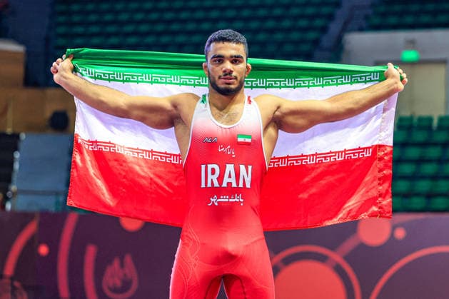 U17, U 17 Wrestling Asian Championships 80kg FS - Amirali Mohammad Ferasati (IRI)