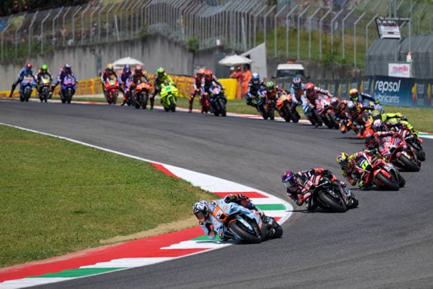 IPA85185207 - The starting group of the Tissot Sprint Race of Brembo MotoGP Italian Grand Prix 2026 during MotoGP Tissot Sprint Race, MotoGP World Championship, WM, Weltmeisterschaft in Mugello, Italy, May 30 2026  Copyright: xAlessioxMarini IPAxSportx xx 85185207