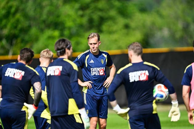 STOCKHOLM, SWEDEN 20260530 Sweden s Herman Johansson as the men s national team, Nationalteam trains on Bosön ahead of the upcoming World Cup and friendly matches against Norway and Greece. STOCKHOLM SWEDEN x10050x